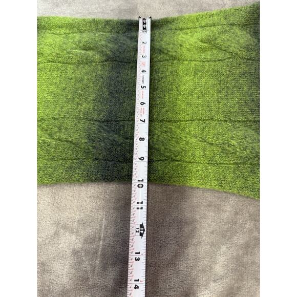 NWT Alohas Trenza Green Knit Maxi Dress Wool Mohair Blend Long Sleeve S - Picture 11 of 14